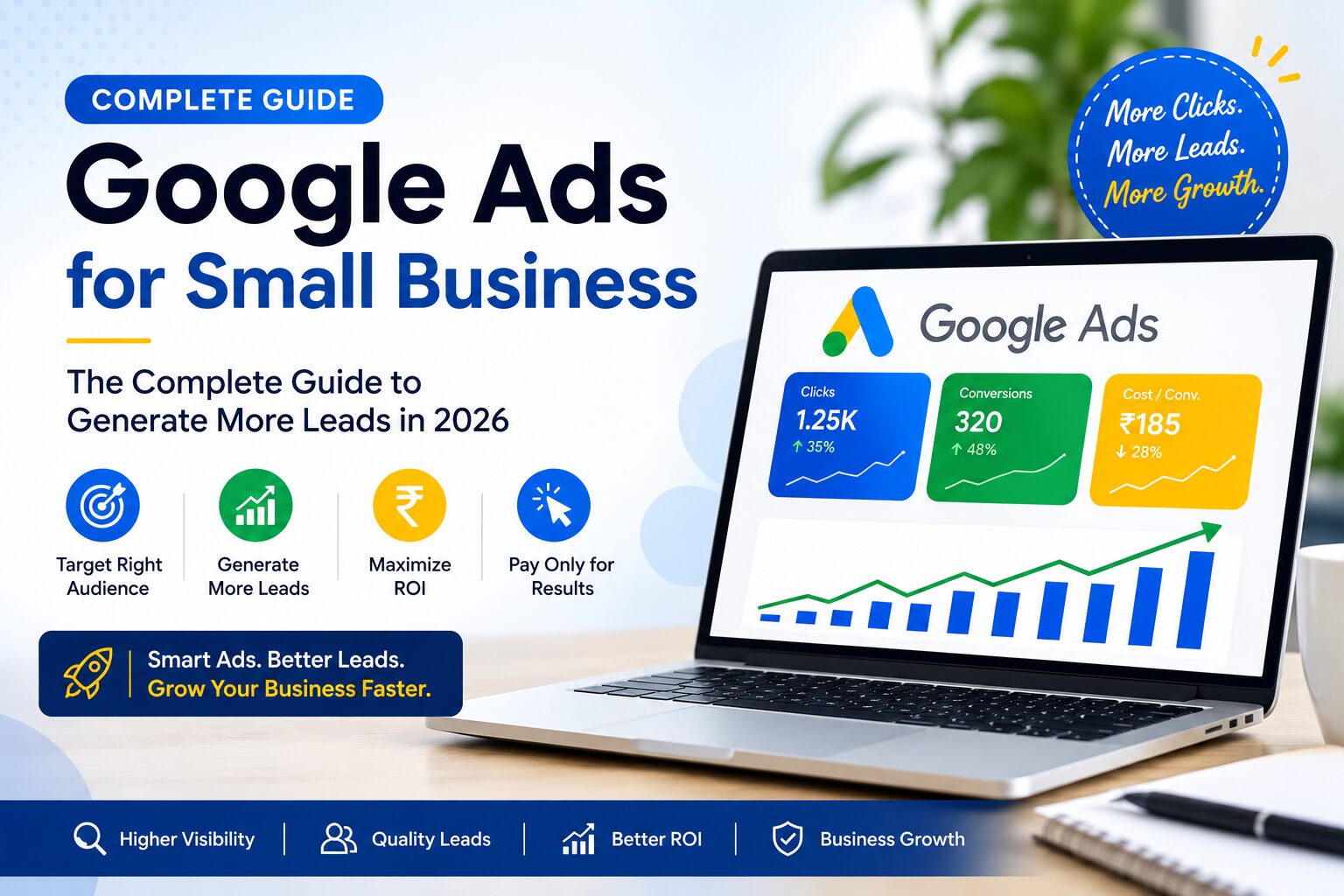 Google Ads for Small Business - PPC Advertising Strategy to Generate More Leads