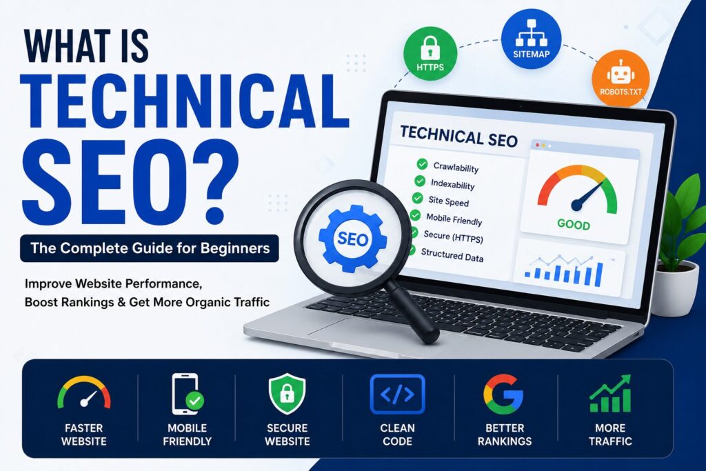 Blog What Is Technical SEO - Complete Guide to Improve Website Performance and Google Rankings