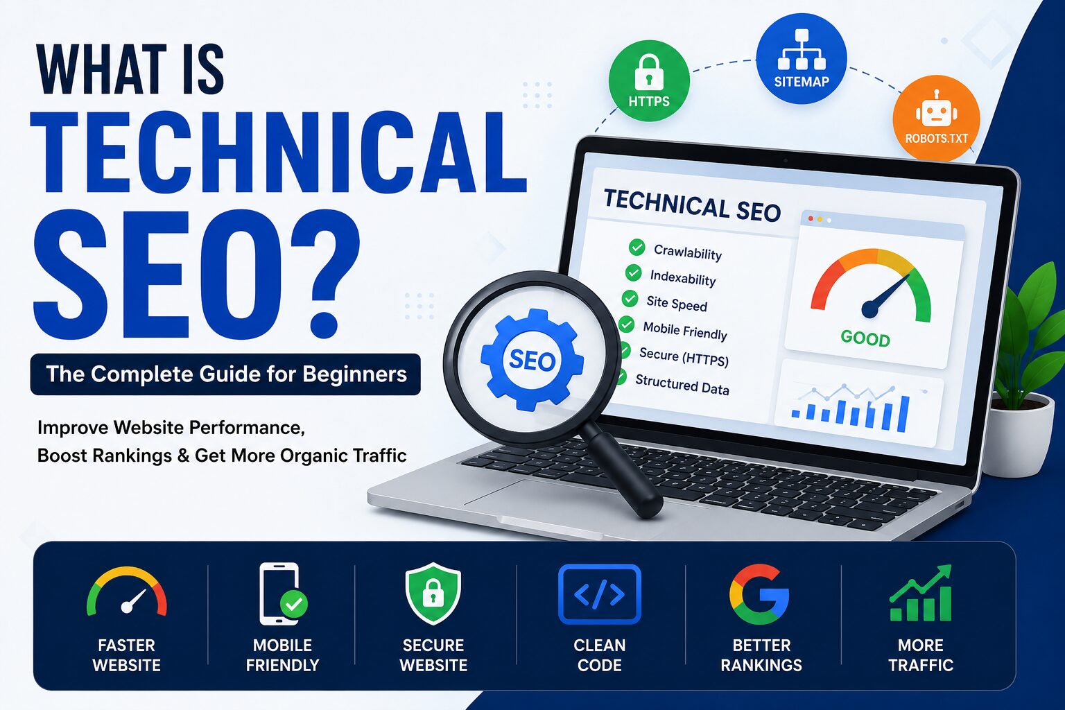 What Is Technical SEO - Complete Guide to Improve Website Performance and Google Rankings